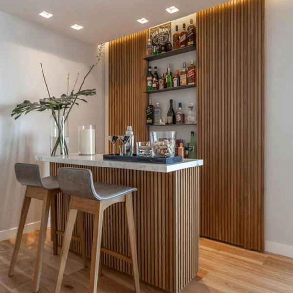 Modern Wooden Bar Counter